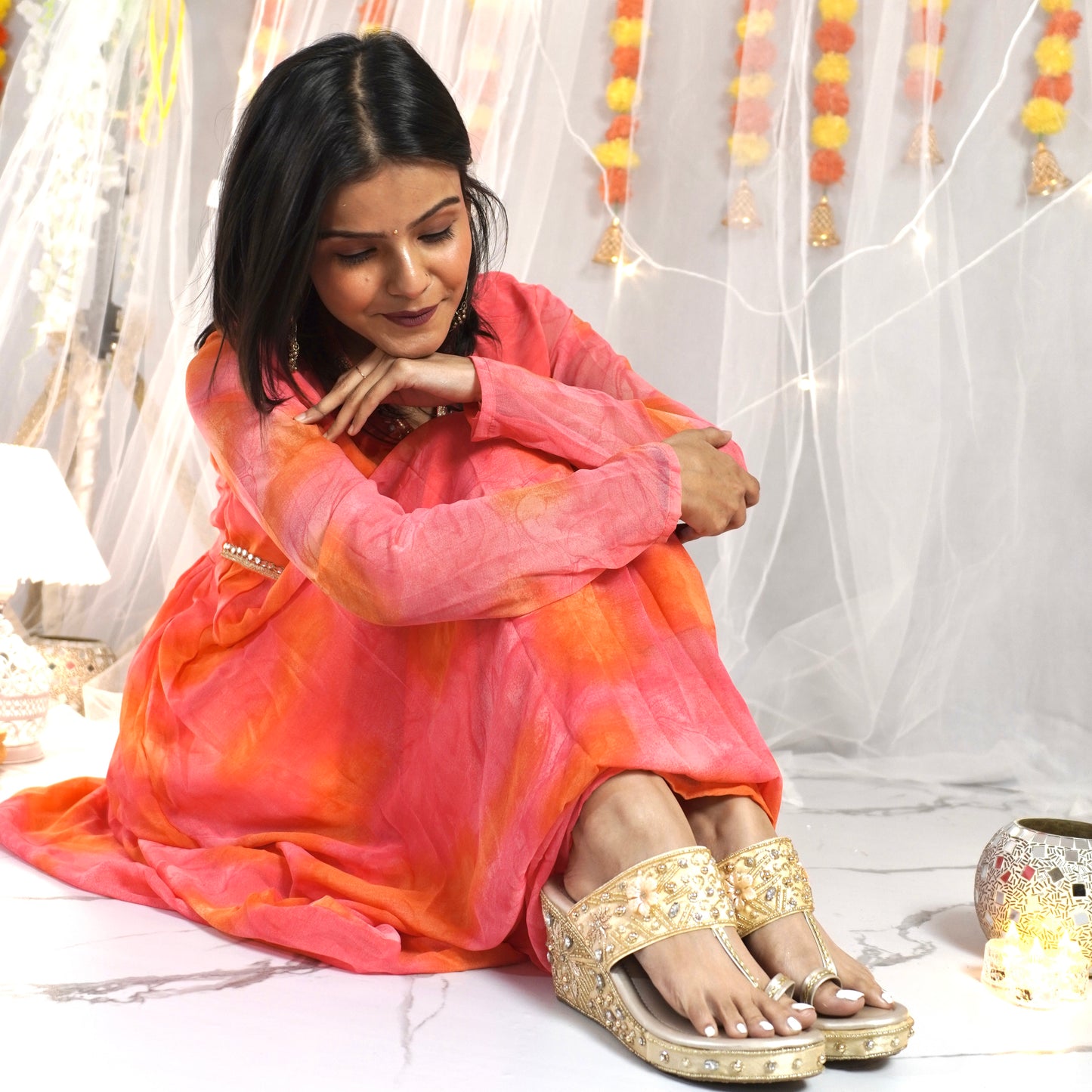 Golden Grace Kolha Wedge