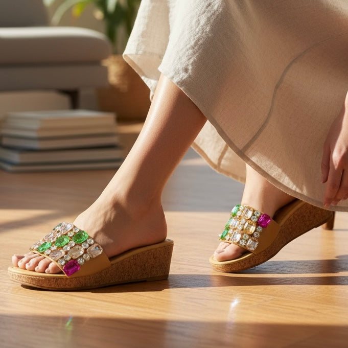 Crystal Carnival Wedge