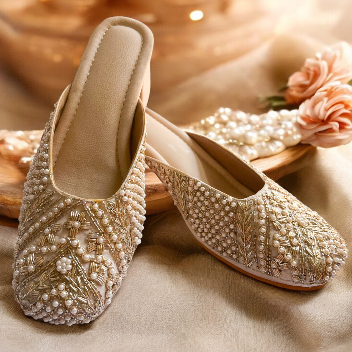 Ivory Regal Jutti Heel
