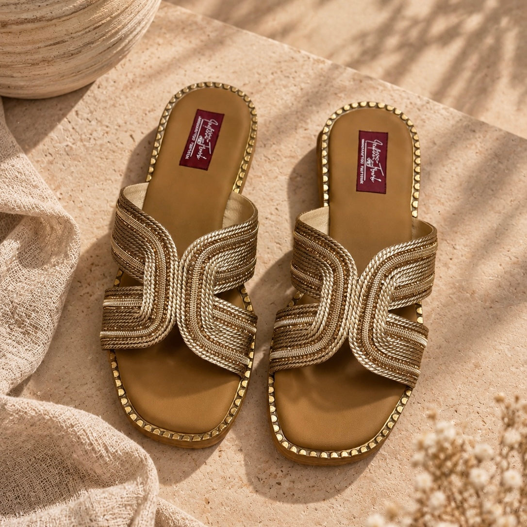 Metallic Wave Flats
