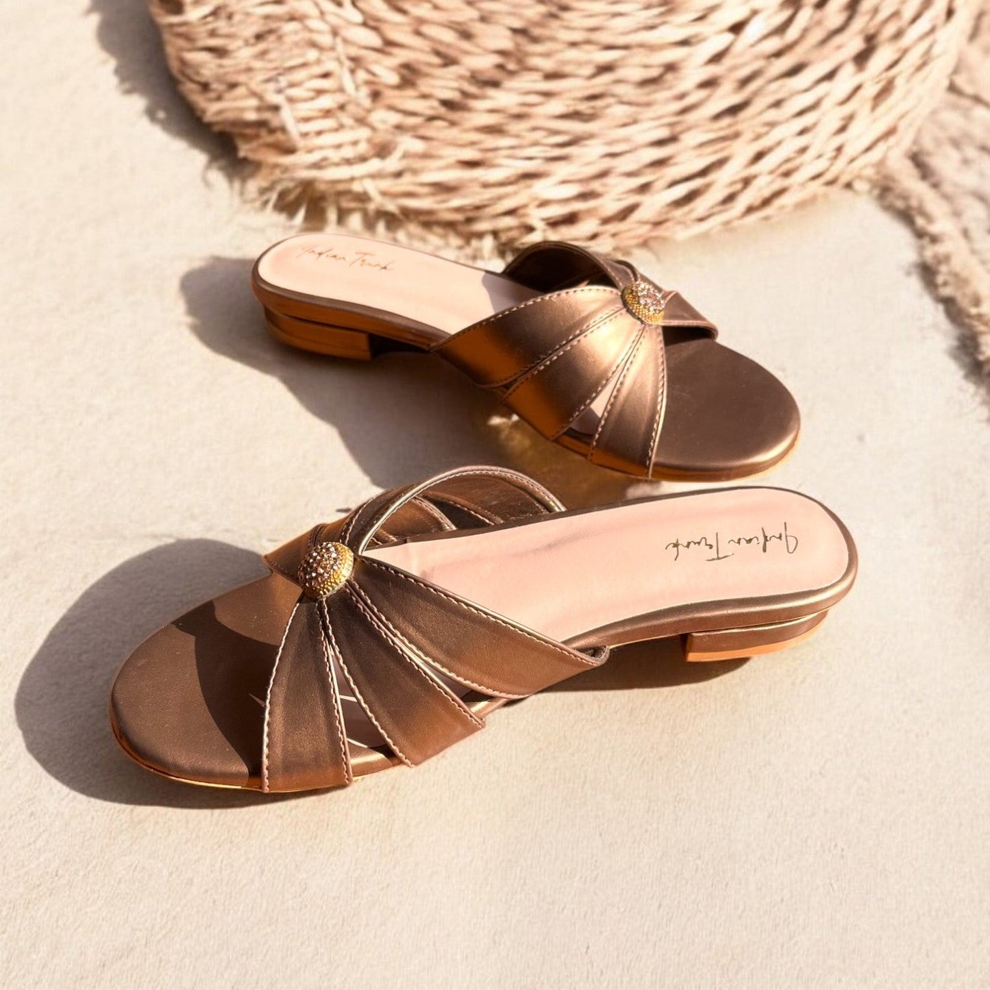 Copper Sandals 