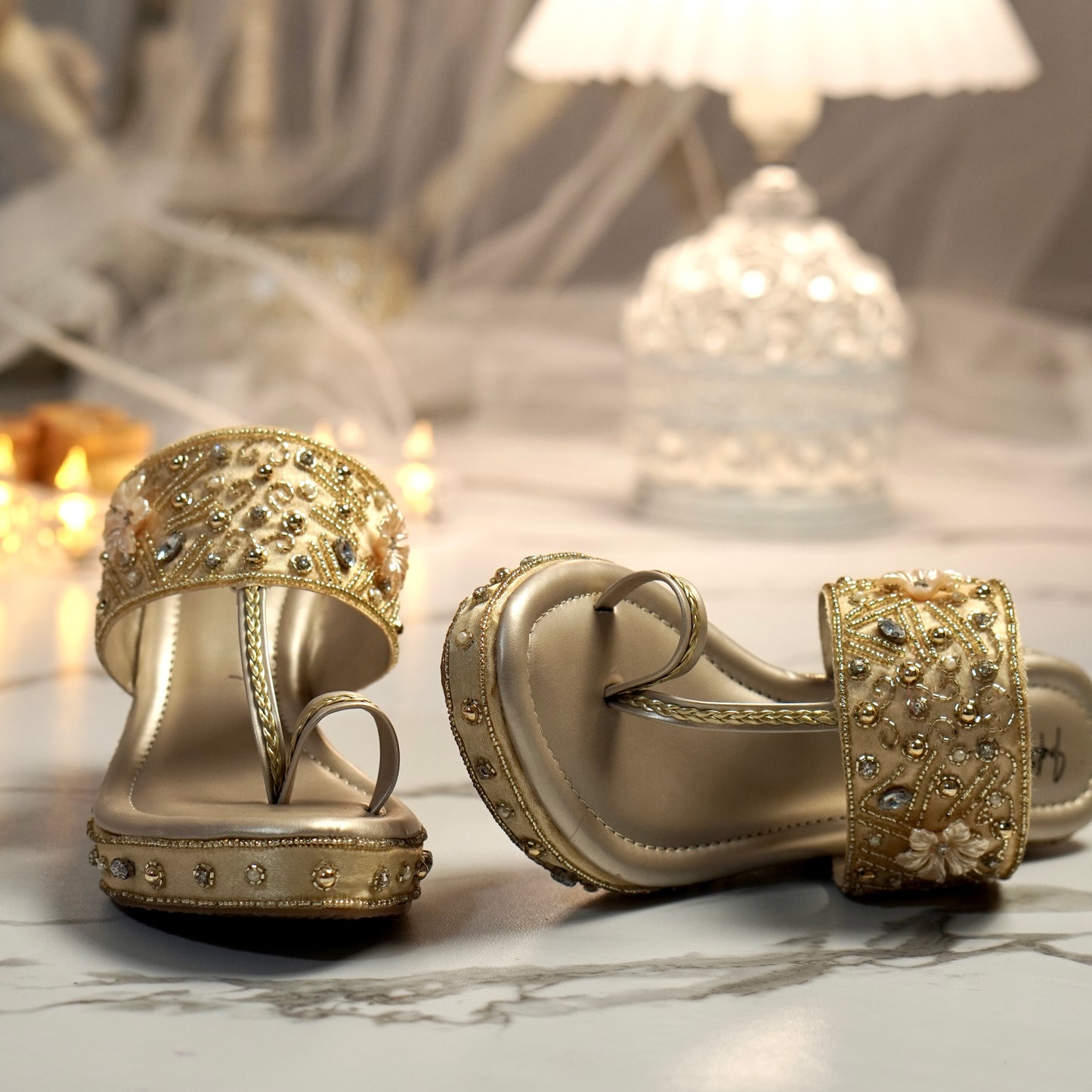 Golden Grace Kolha Wedge