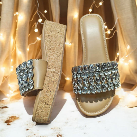 Crystal Charm Wedges