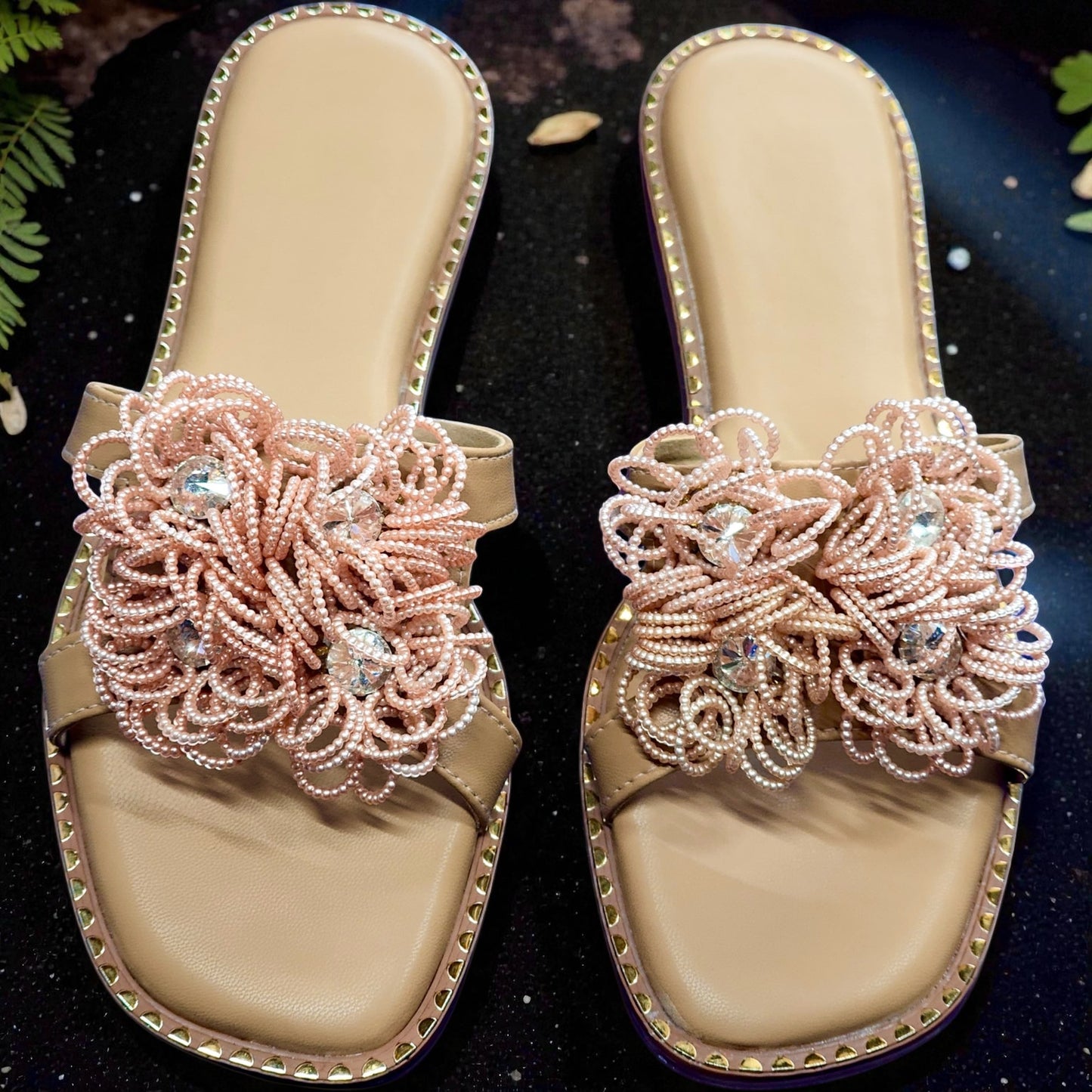 Rose Beads Flats