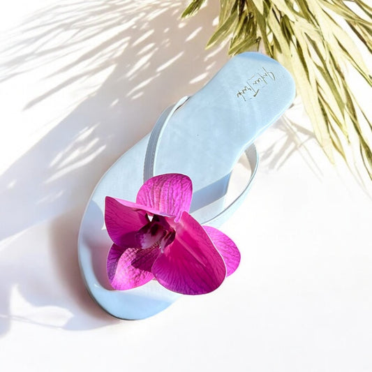 Floral Bloom FlipFlops - Ivory Bloom