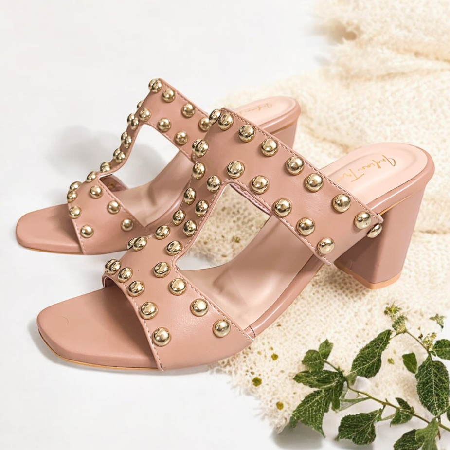 Studded Heels 