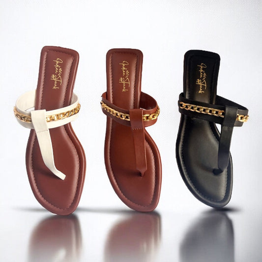 T Strap Flat sandals 