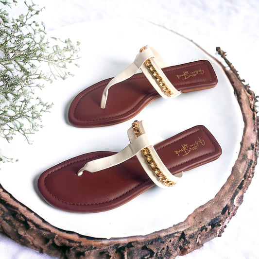 T Strap Flat sandals 