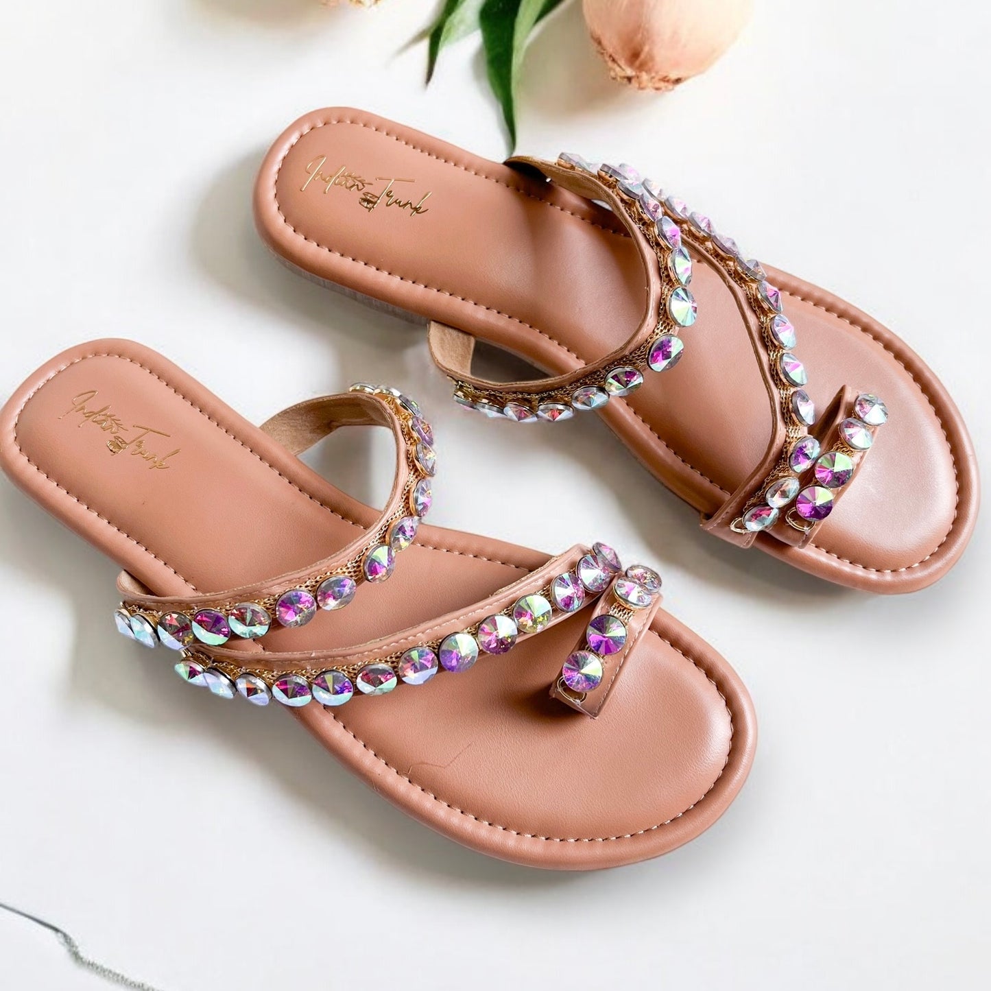 Z Strap Holo Stone - Flats