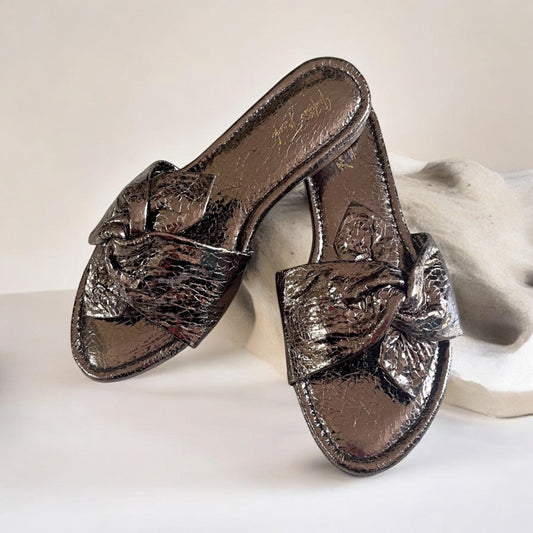 Knot Me Slides - Gunmetal
